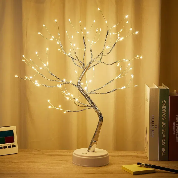 Spirit Fairy Light Tree Lamp Decorative Tabletop LED Lights
