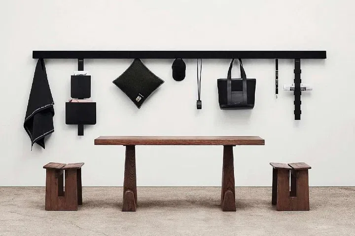 10 New Furniture & Home Appliances in Singapore: November 2022 - Kvadrat Raf Simons Wall Mounted Coat Hanger