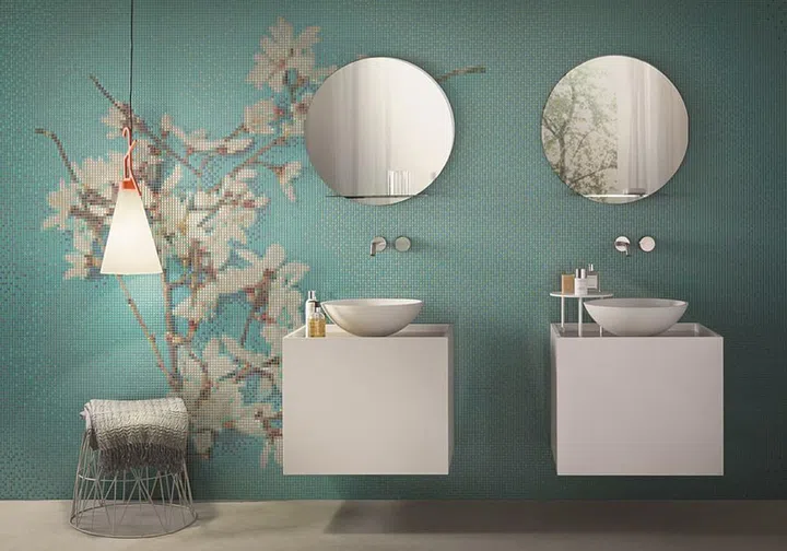 Custom mosaic tiles from Italian brand Appiani