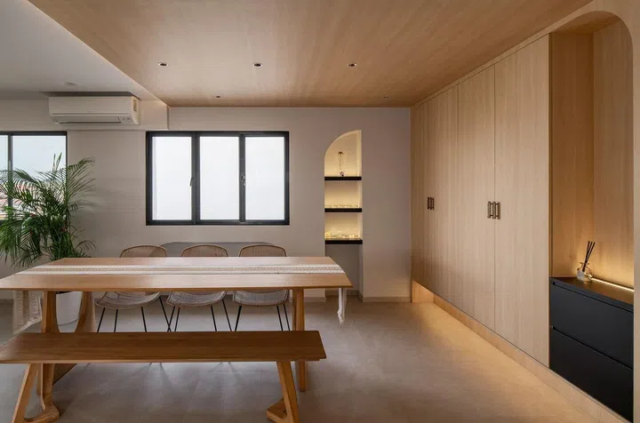 hallway Koze Studios executive mansionette scandi style