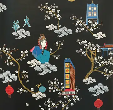 Onlewo, Chinatown, fabric