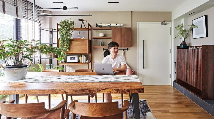 House Tour: Mid-Century Modern 3-Room Walk-Up Apartment nearby Newton Food Centre