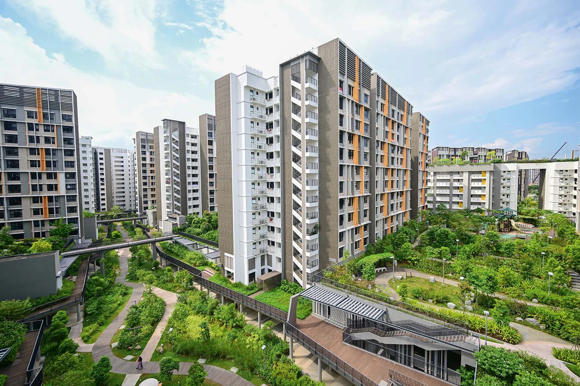 HDB BTO flats at Woodleigh Glen at Bidadari on July 31, 2024.