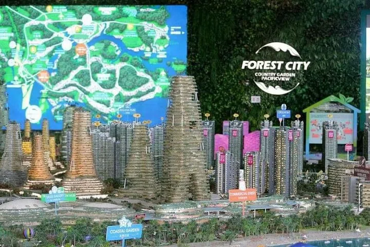 Although Johor’s state government claimed on April 22, 2024 that 70 per cent of properties in Forest City have been sold, it has repeatedly been dubbed a “ghost town” due to low occupancy. ST PHOTO: FOREST CITY