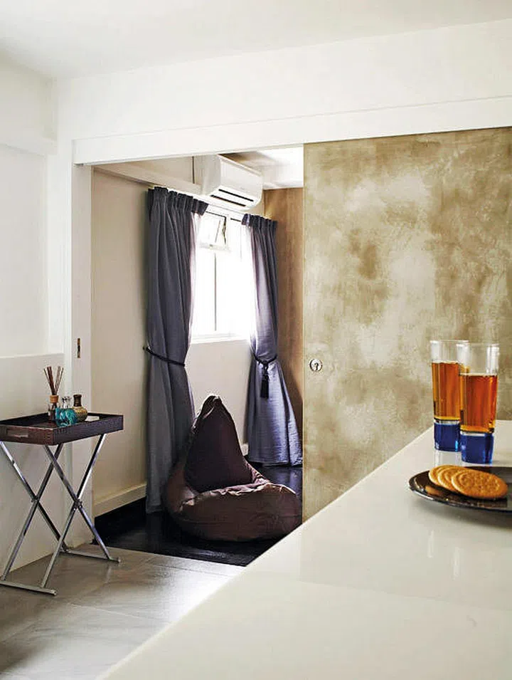 Cement sliding doors