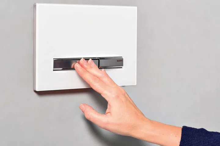 Touch panels are replacing the lever.