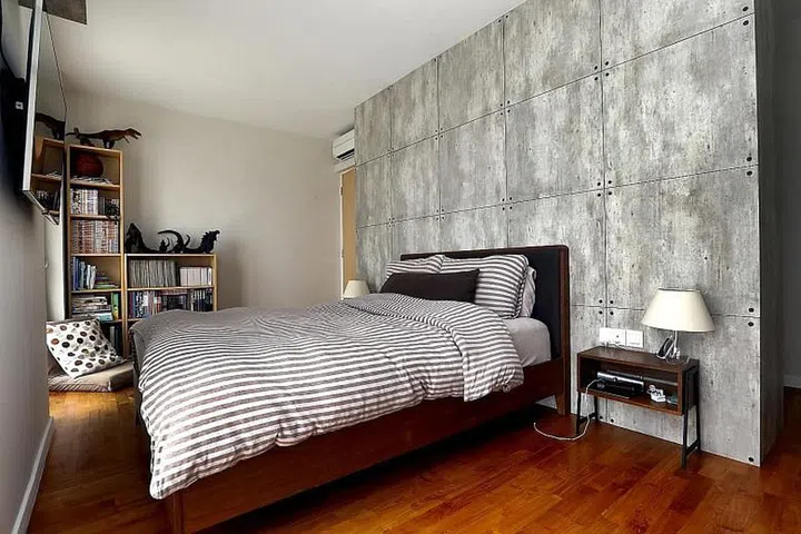 The master bedroom.