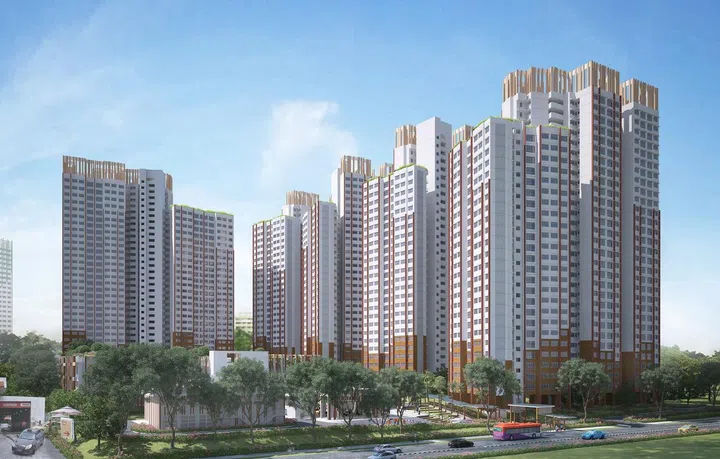 Marsiling Grove BTO's waiting time was affected by the liquidation of the previous main contractor, Greatearth