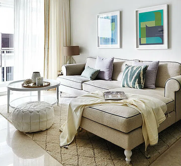 fabric sofa, upholstery, living room