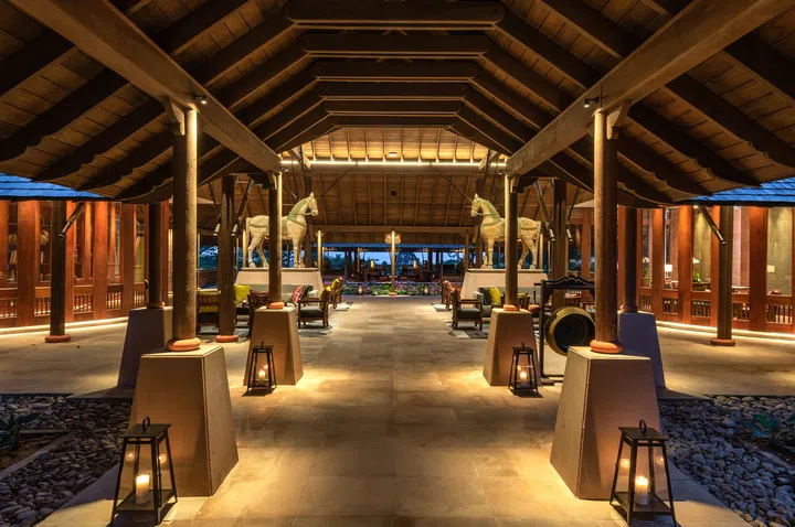 The Datai Langkawi lobby.
