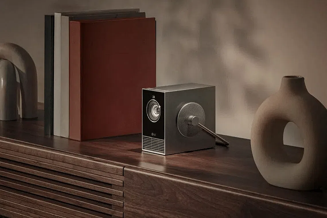 LG Cinebeam Qube 4K Projector: Weighs under 1.5kg | Home