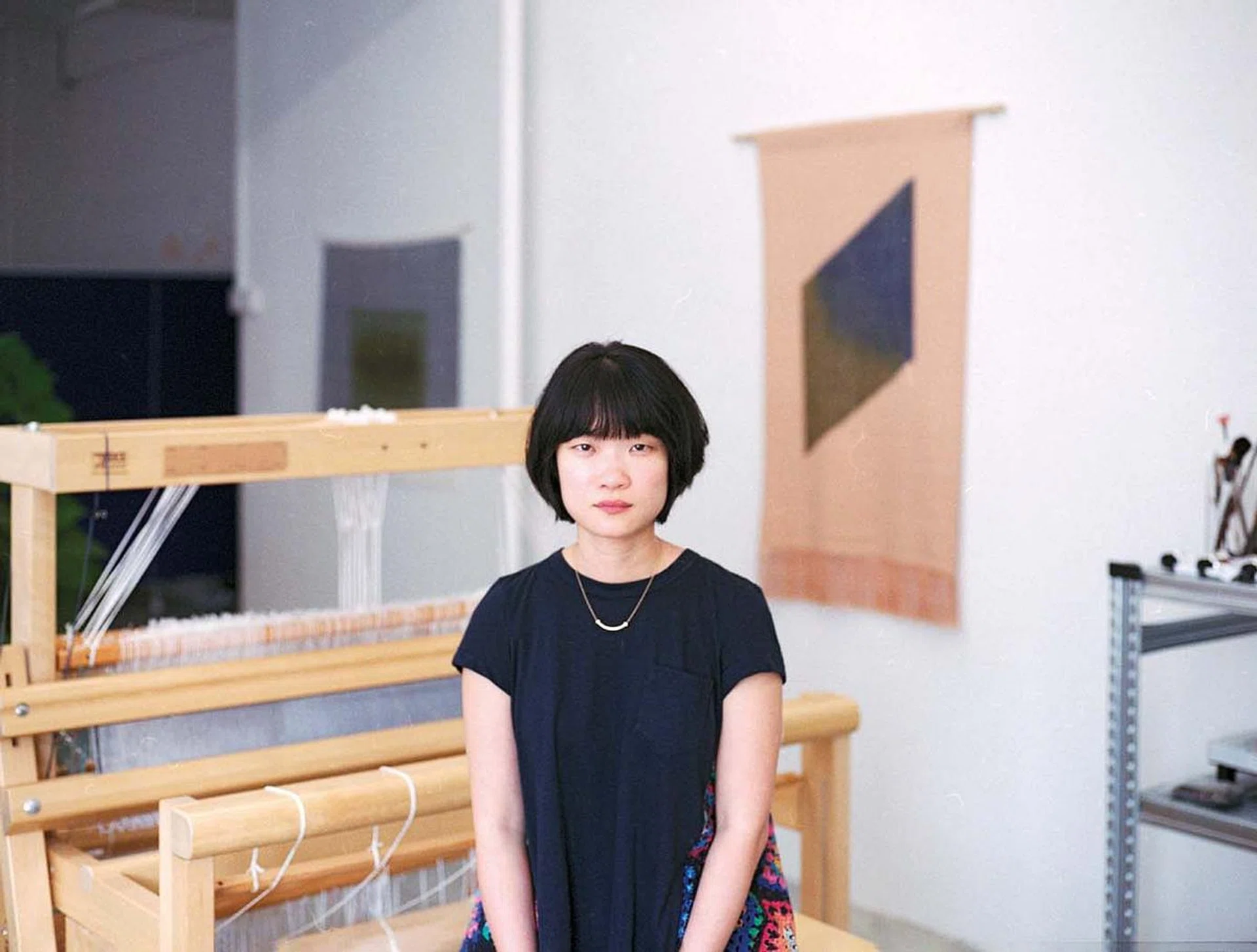 Tiffany Loy, Textile Artist Known For Her 'Lines in Space' Singapore Art Week Exhibition