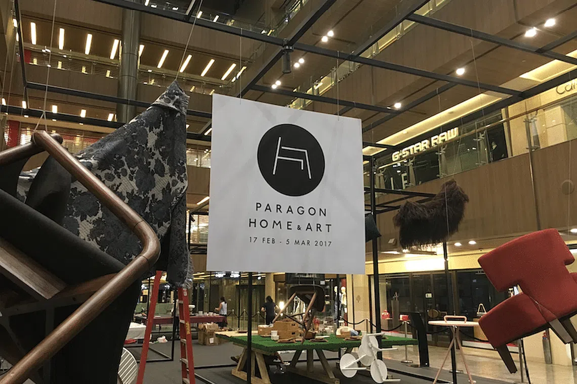 Behind the scenes: Styling up Paragon Home & Art showcase - Home ...