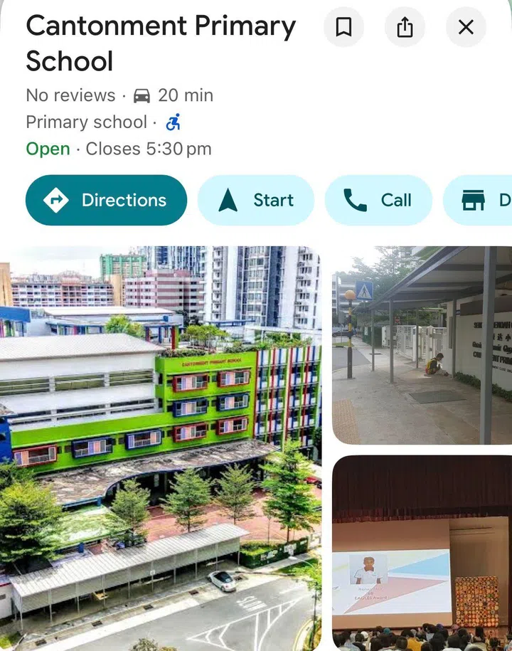 The current nearest primary school to Pearl’s Hill BTO is Cantonment Primary School.