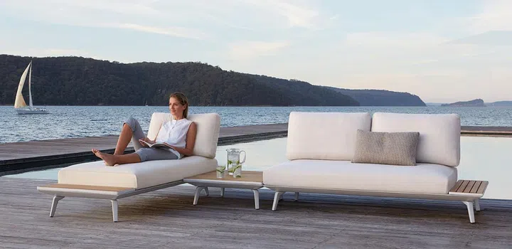 King Living furniture home backyard patio outdoor lounge