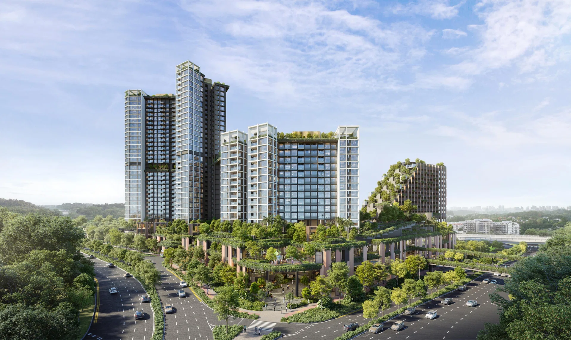 The Reserve Residences - the 732-unit residential component was 71 per cent sold out during launch and the development also consists of serviced residences and Bukit V mall. 
