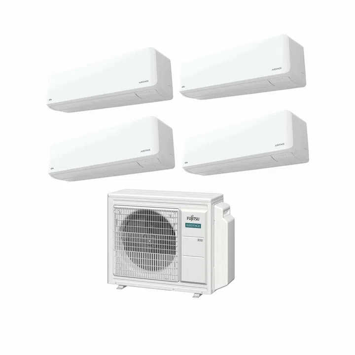 Fujitsu AirStage R32 Multi-Split System 4 Aircon, $4,818