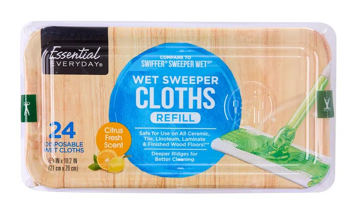 Essential Everyday Sweeper Wet Cloth, $7.50