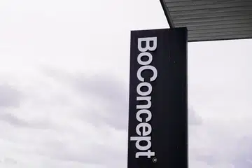 Bordeaux , Aquitaine / France - 10 01 2020 : Boconcept sign text and shop logo Bo concept home store furniture design retail