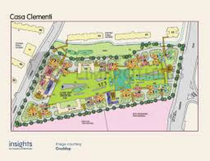 Casa Clementi Site Plan