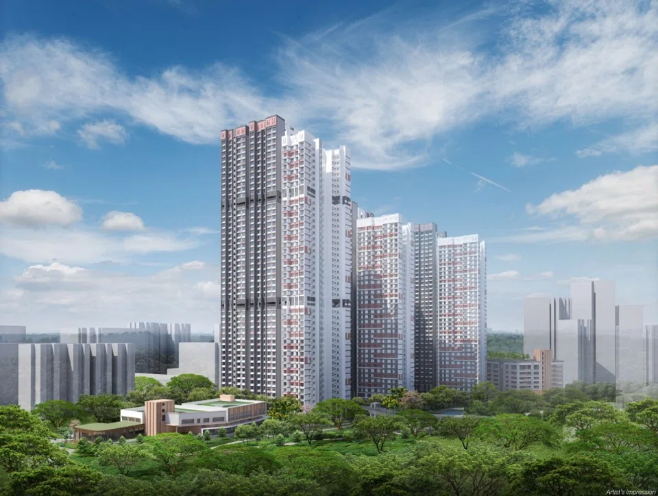 Artist's impression of Queenstown Stirling Horizon BTO.