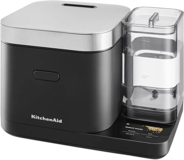 KitchenAid Grain and Rice Cooker 8 Cup with Automatically Sensing Integrated Scale + Water Tank, US$300