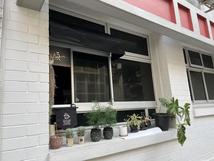 Ground Floor Coffee's 'store front'. Credit: Jyn