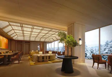 Accessible to villa owners only, the clubhouse* provides ski-in, ski-out connectivity to the slopes and an elevated après-ski setting. Managed by Park Hyatt Niseko Hanazono, the clubhouse* offers ski lockers and dedicated valets to ensure ski gear is handled with the utmost care. Throughout the day, clubhouse* lounge offers light meals and refreshments.