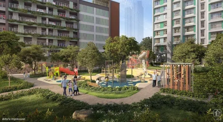 Artist's impression of Toa Payoh Ascent HDB BTO, launched in the July 2025 HDB BTO sales exercise.