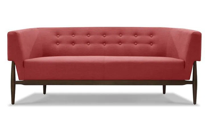 sofa, Scandinavian, Danish design, fabric upholstery
