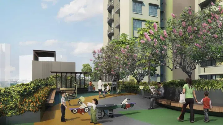 Teck Whye Vista HDB artist's impression.