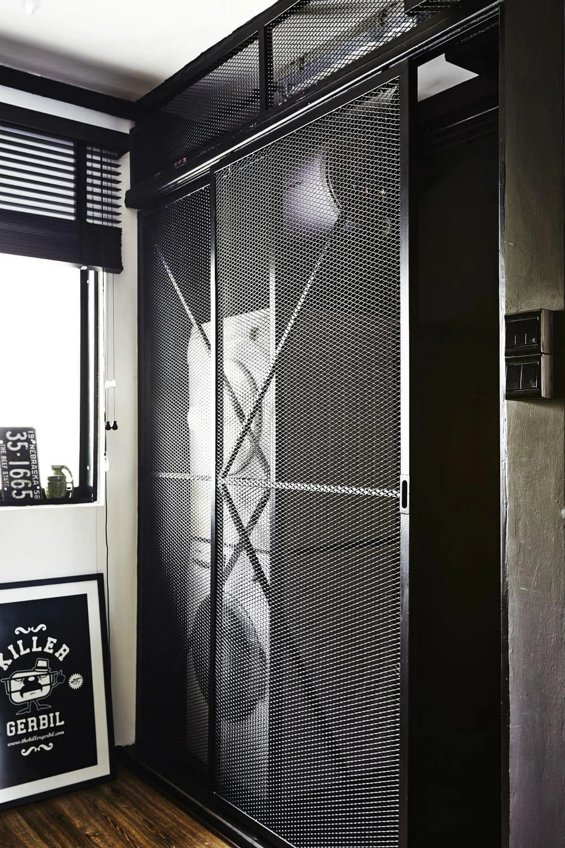 Space Sense, washing machine, dryer, industrial look