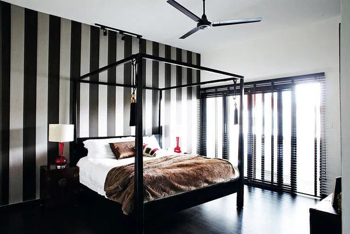 striped wallpaper, wallpaper, homes, house, space, saving