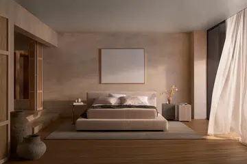 King Living’s beds can be customised in your choice of premium fabrics, European leathers, and signature finishes.