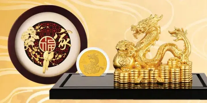 Dragon collection from The Singapore Mint for CNY 2024