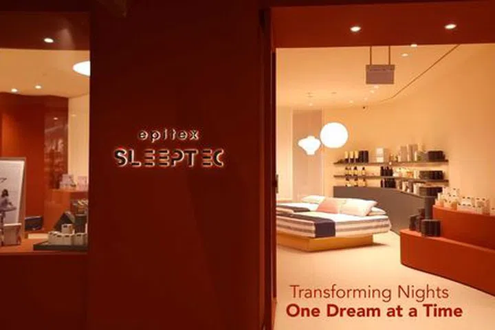 Sleep on a cloud with Epitex's bedsheets.