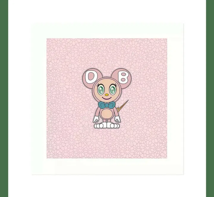Takashi Murakami DOB 2020 Light Pink, 2020