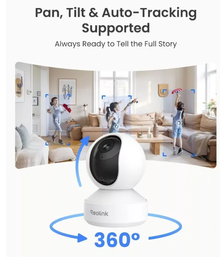 Reolink E1 Zoom 3K 5MP 360° View CCTV