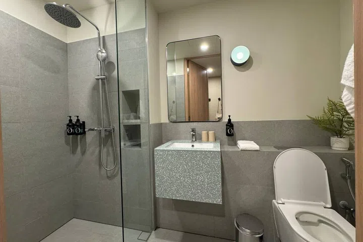 Alma House New Bahru's rooms were fitted with toiletries from Omno.