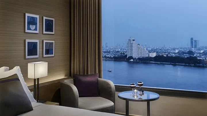 Avani River View Room at the Avani+ Riverside Bangkok Hotel