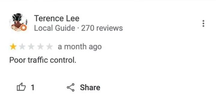 ACS International Google Review screen grab