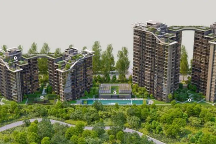 Sora condo's site plan.