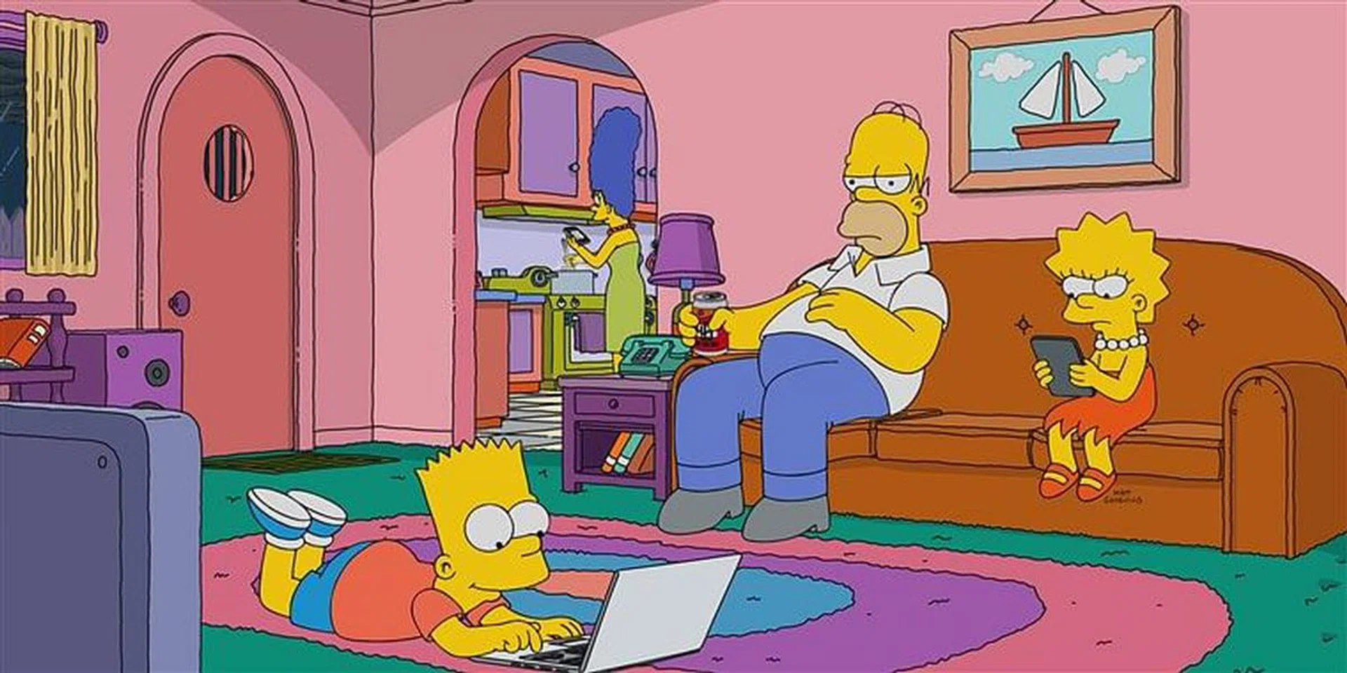 The "Real Life Series" for IKEA in the UAE pays homages to The Simpsons, and more. Love The Simpsons' living room?