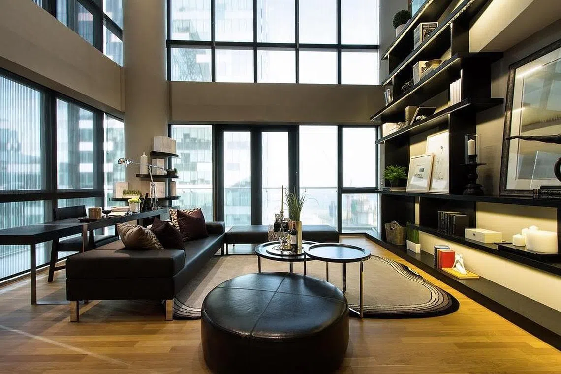 Inside a triplex penthouse at One Shenton - worth over $33 million ...