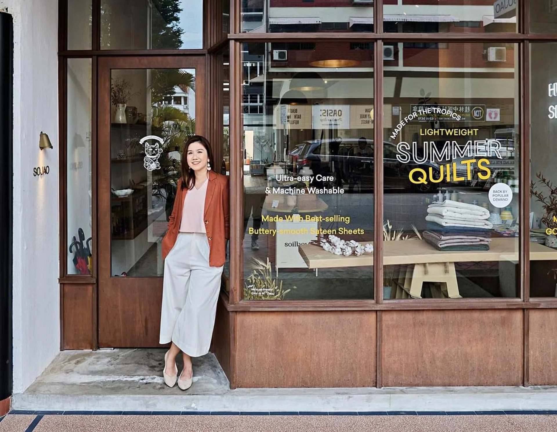 sojao shop bedding store singapore co founder priscilla tan