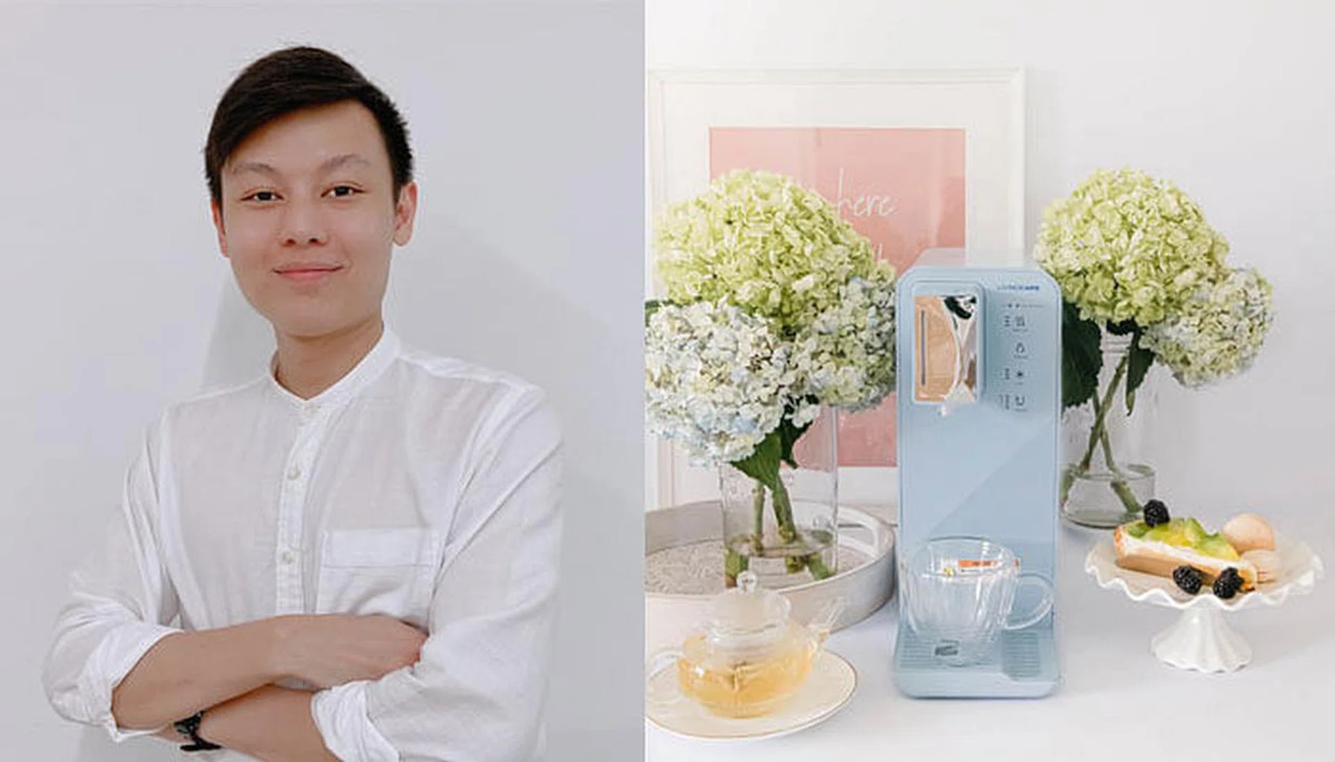 Benjamin Ling, founder of wellness company Livingcare, launches its new series of smart-sized home water purifiers called Livingcare Jewel. 
