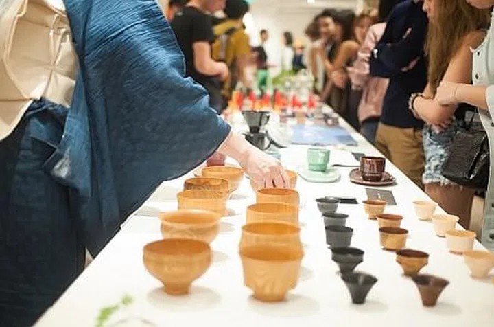 Assortment of tableware on display at Supermama's first flagship store along Beach Road.