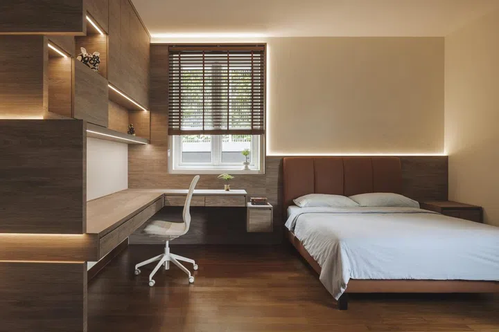 Children's bedroom in a semi-detached at Jalan Belibas, Upper Thomson.