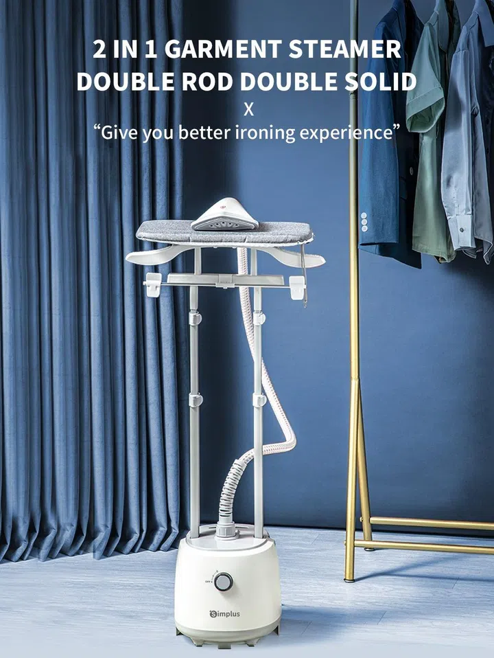 Simplus 2-in-1 Garment Steamer GTJH009WH00-S