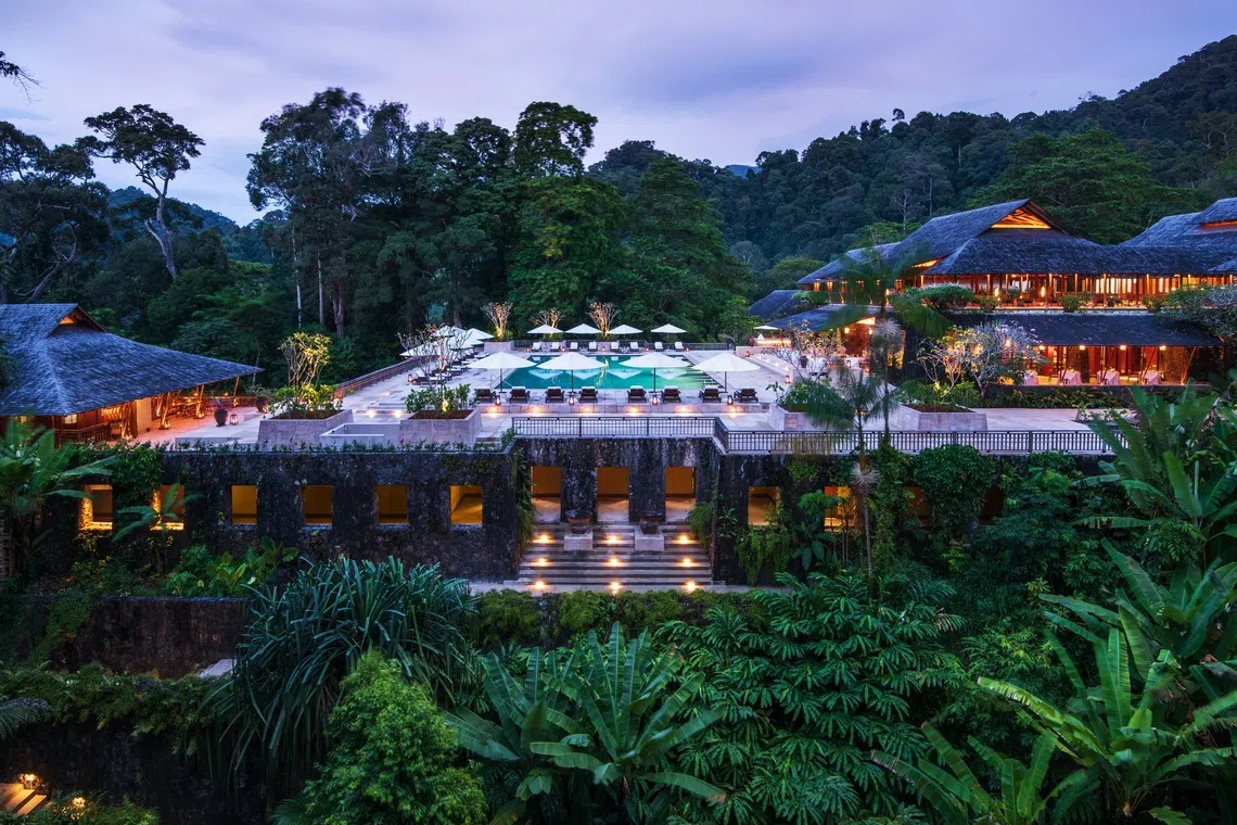 Datai Langkawi Resort: Modern meets traditional Malaysian architecture in a 10 million year-old rainforest
